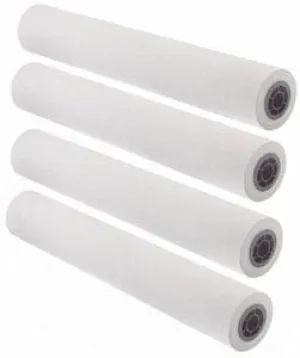 36" x 150' - 24# Premium Coated Color Bond Paper, 2" Core (4 rolls/carton) - 95 Bright
