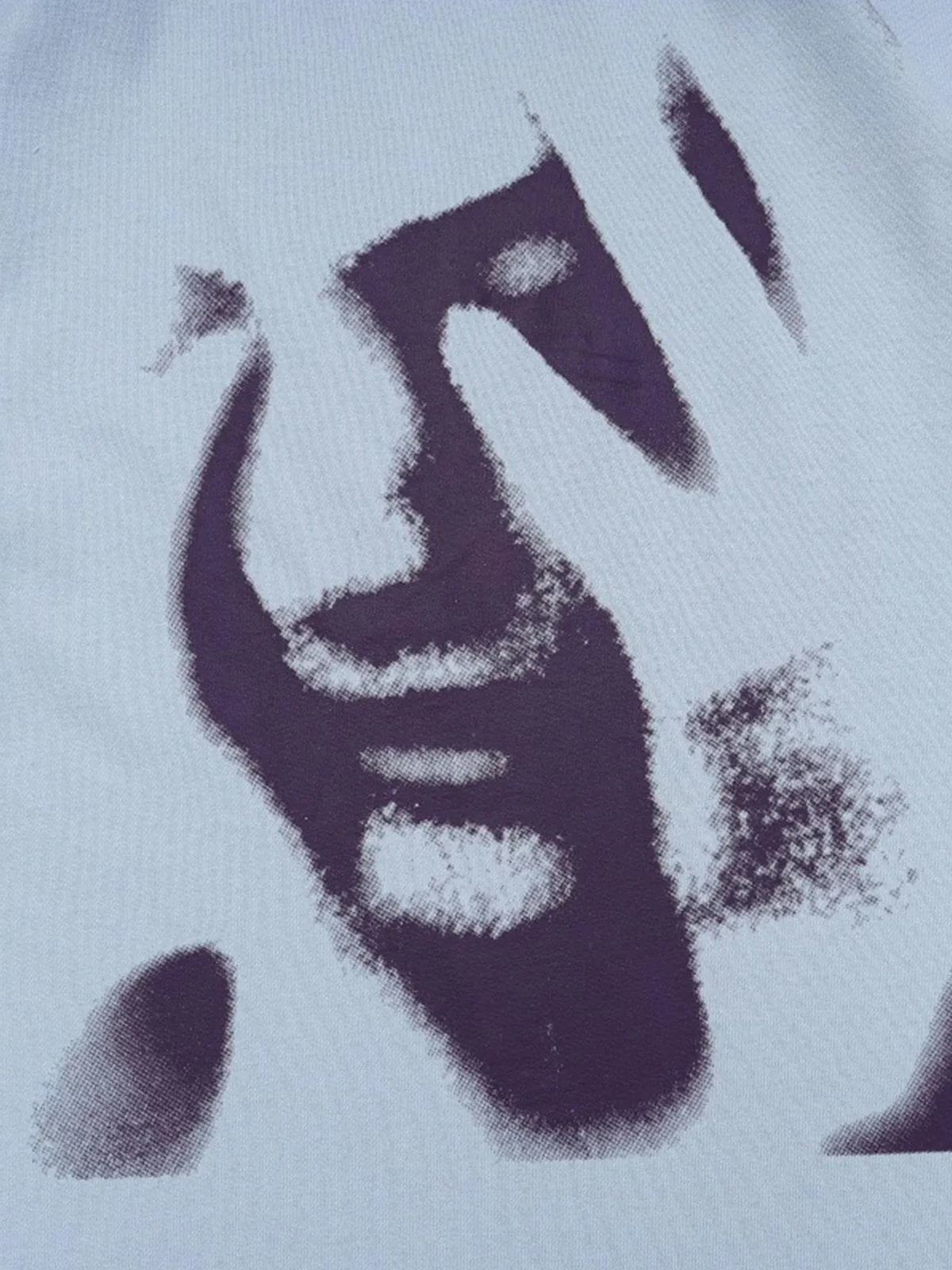 Aelfric Eden Abstract Face Print Tee