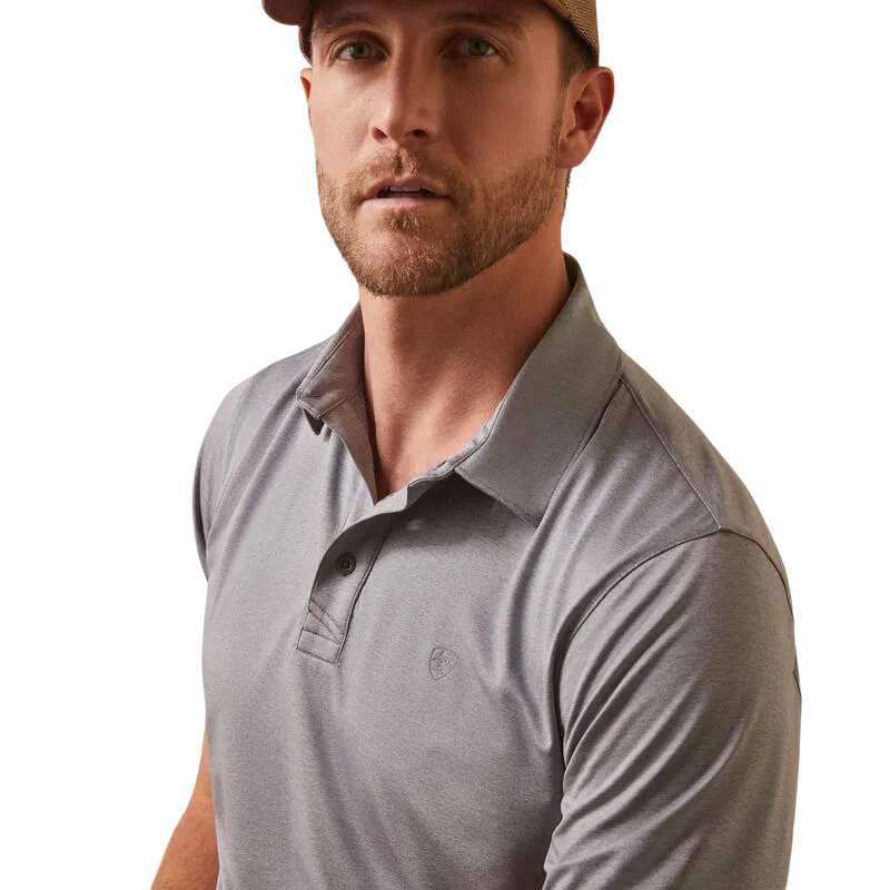 Ariat Men's Cloud Cover Charger 2.0 Fitted Polo