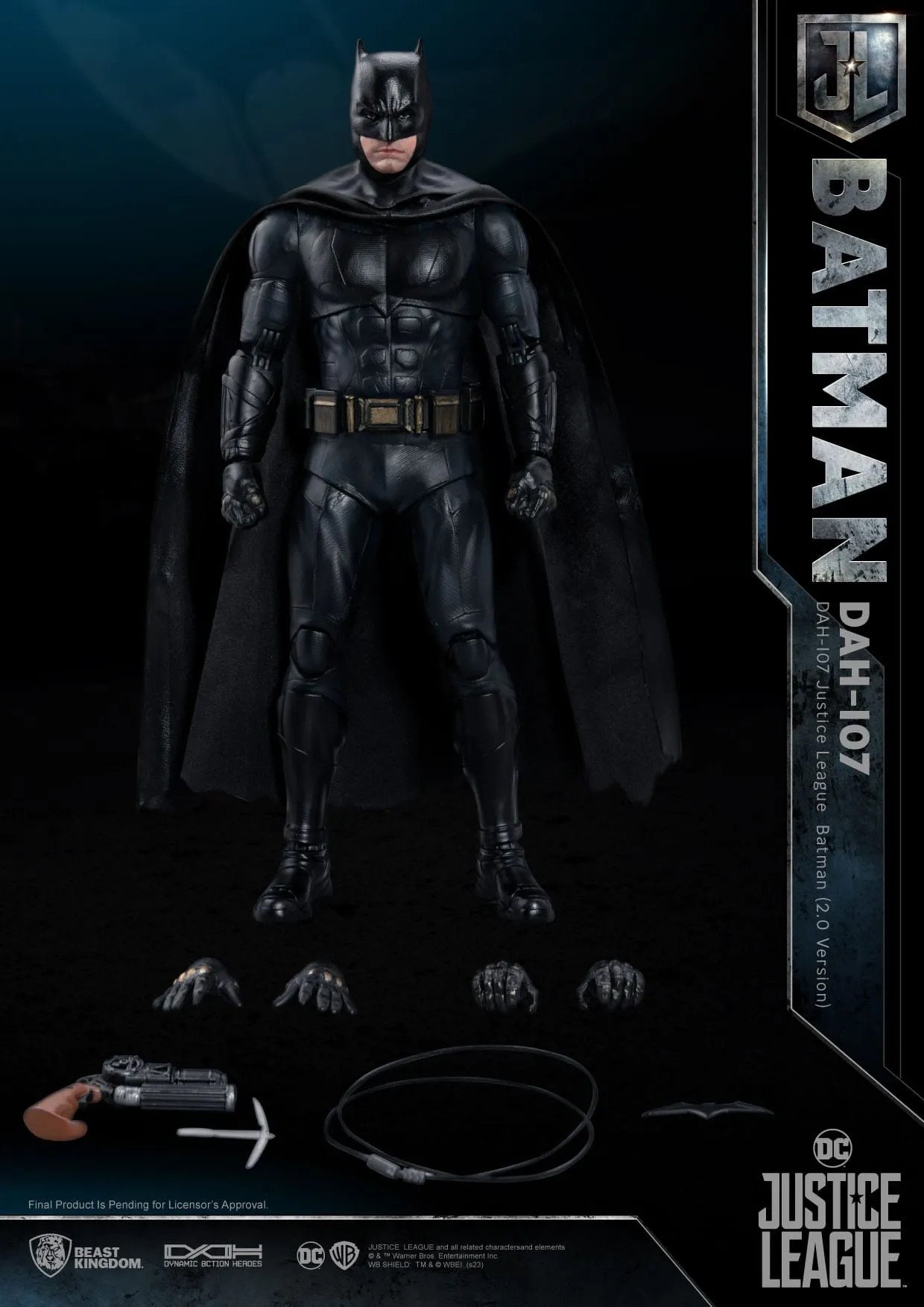 Beast Kingdom Justice League Dynamic 8ction Heroes Justice League Batman 1/9 Action Figure