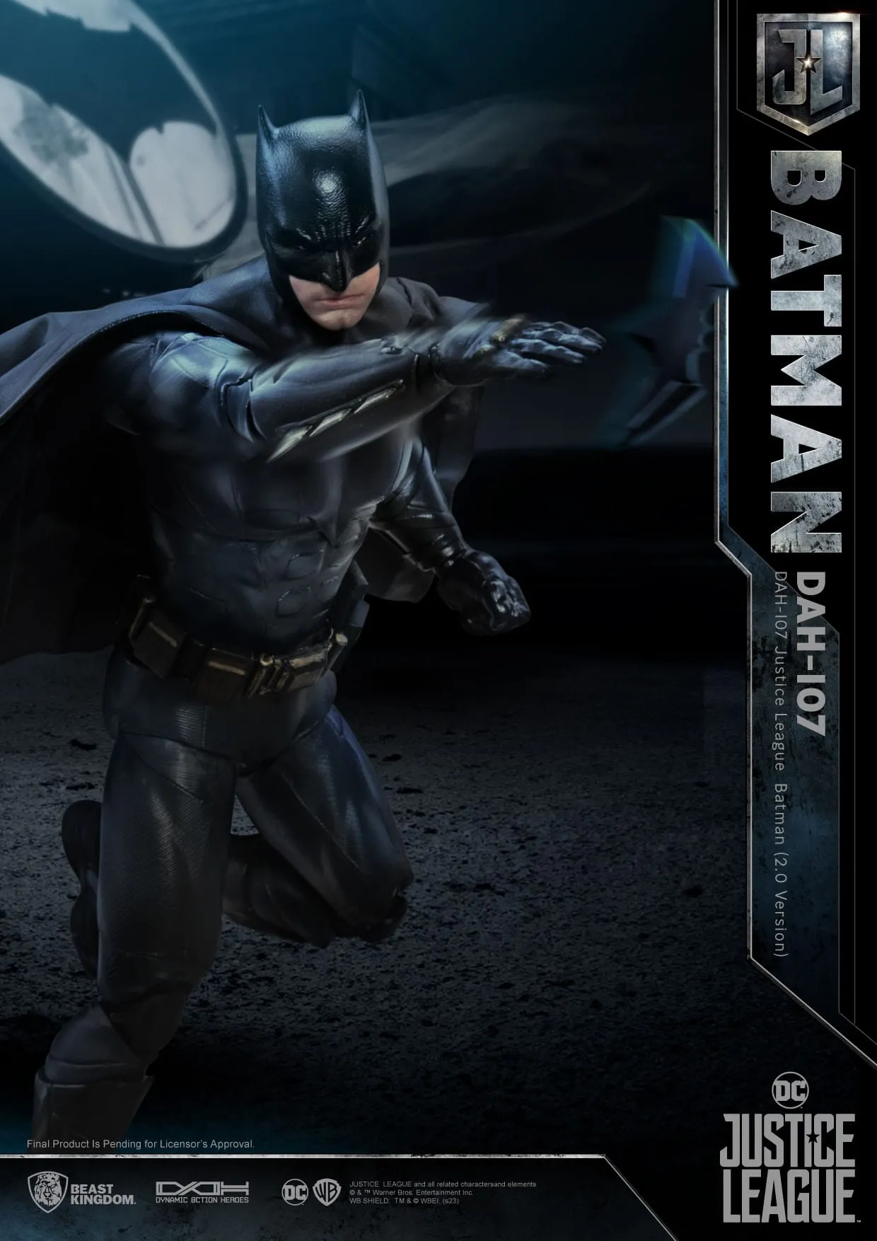 Beast Kingdom Justice League Dynamic 8ction Heroes Justice League Batman 1/9 Action Figure