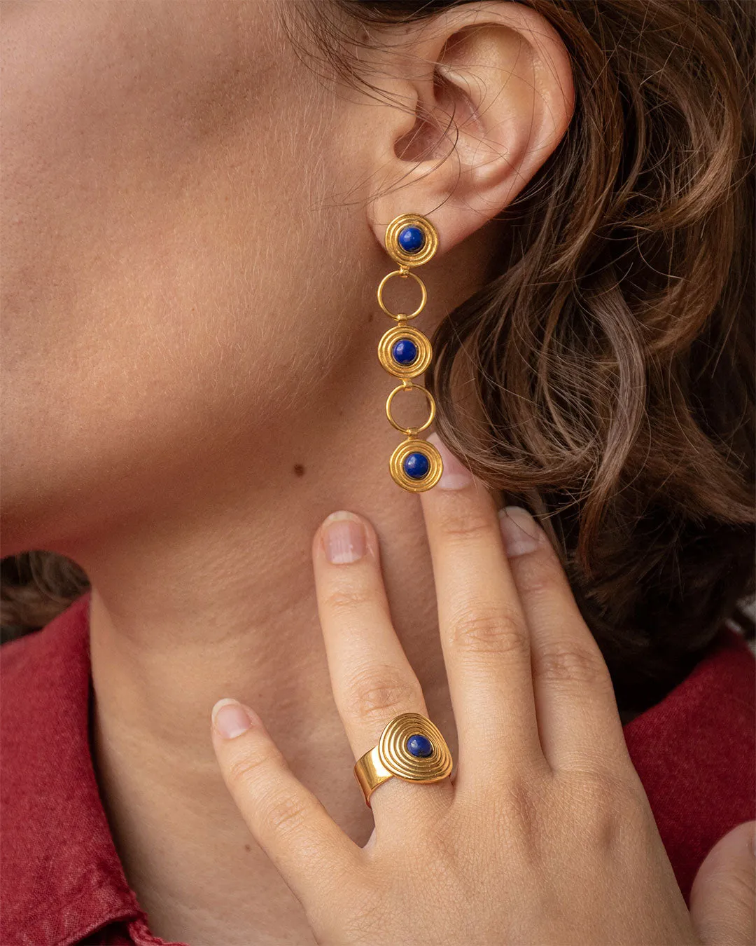 Cabujón Cianea Ring