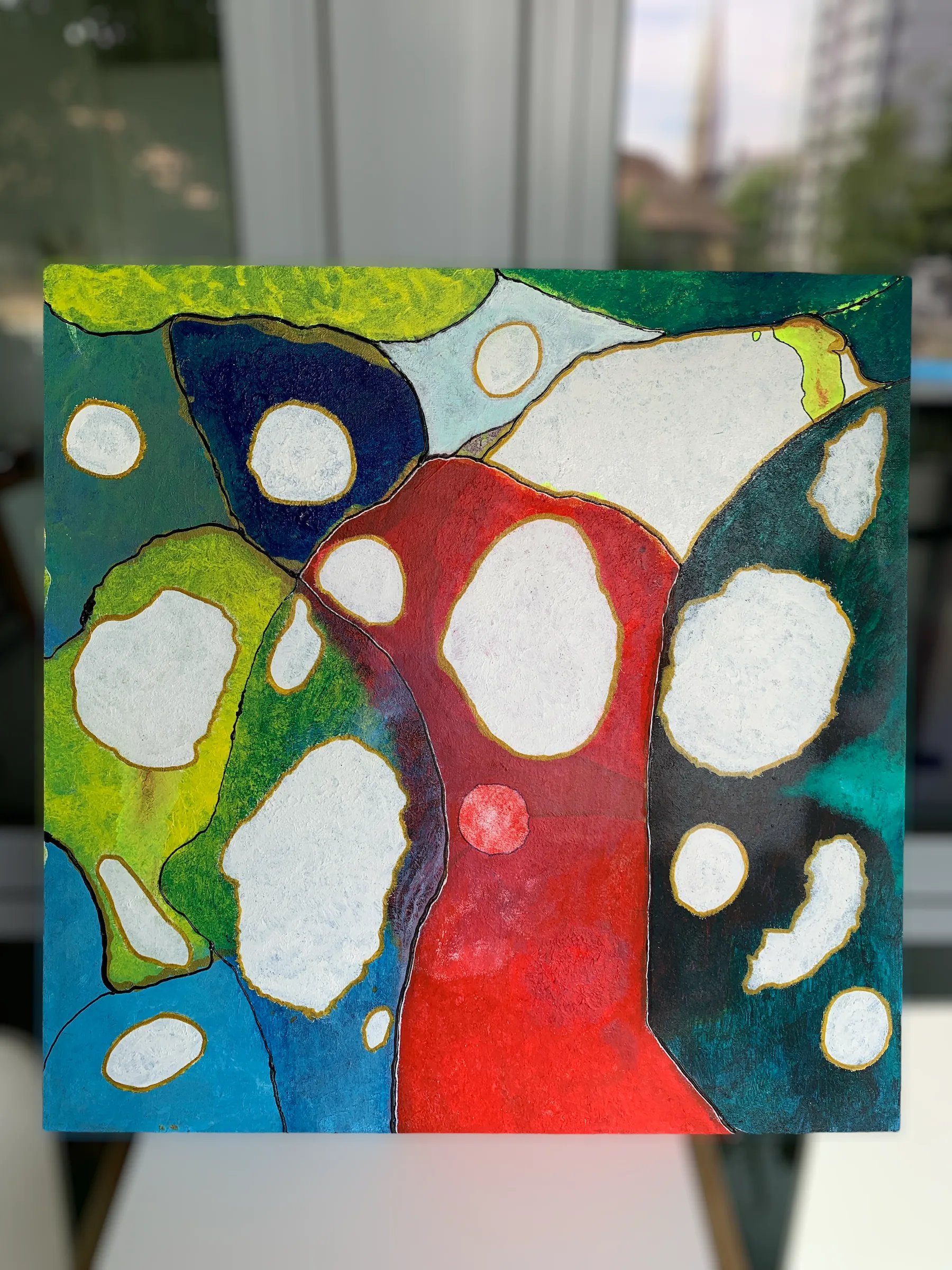Contemporary art, painting | “Shapes” (61x61)