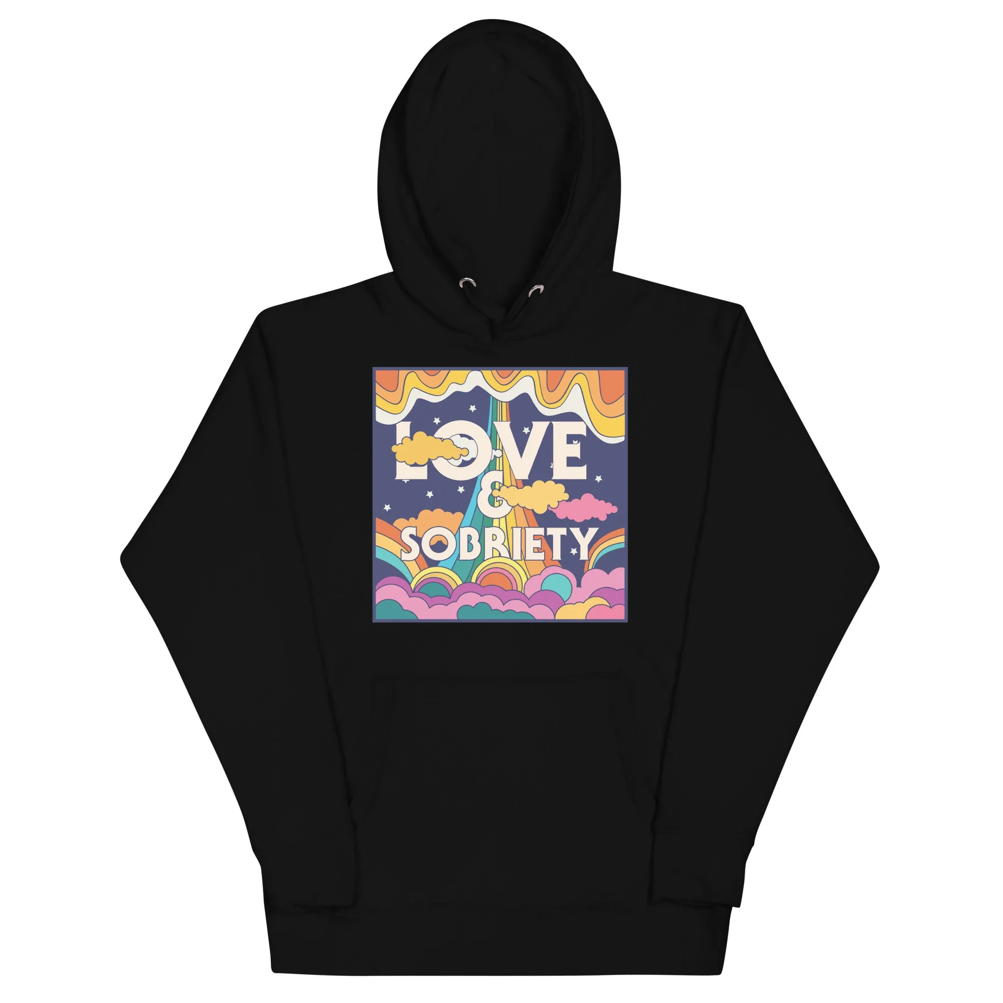 I Love Recovery - Love and Sobriety - Unisex Hoodie