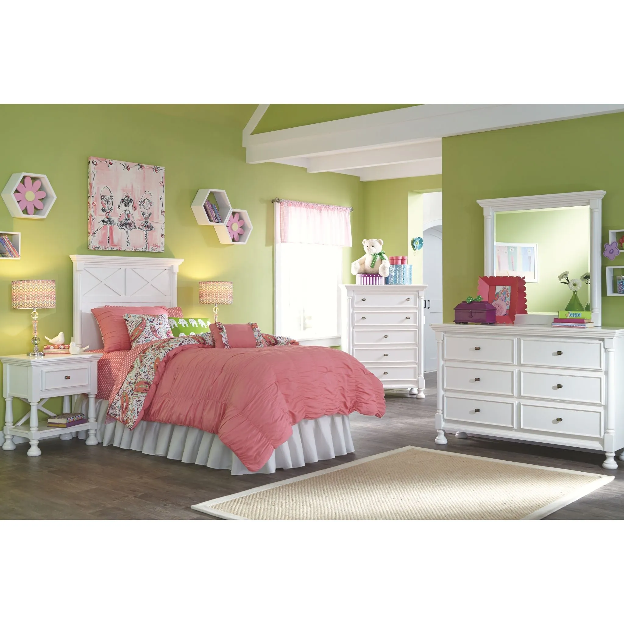 Kaslyn Twin Panel Headboard