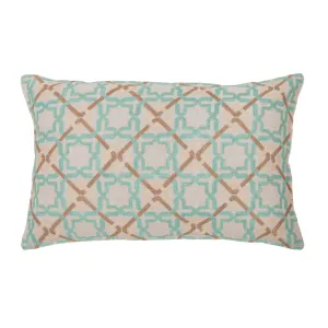 LINEN & COTTON CUSHION COVER ALHAMBRA 35x55cm