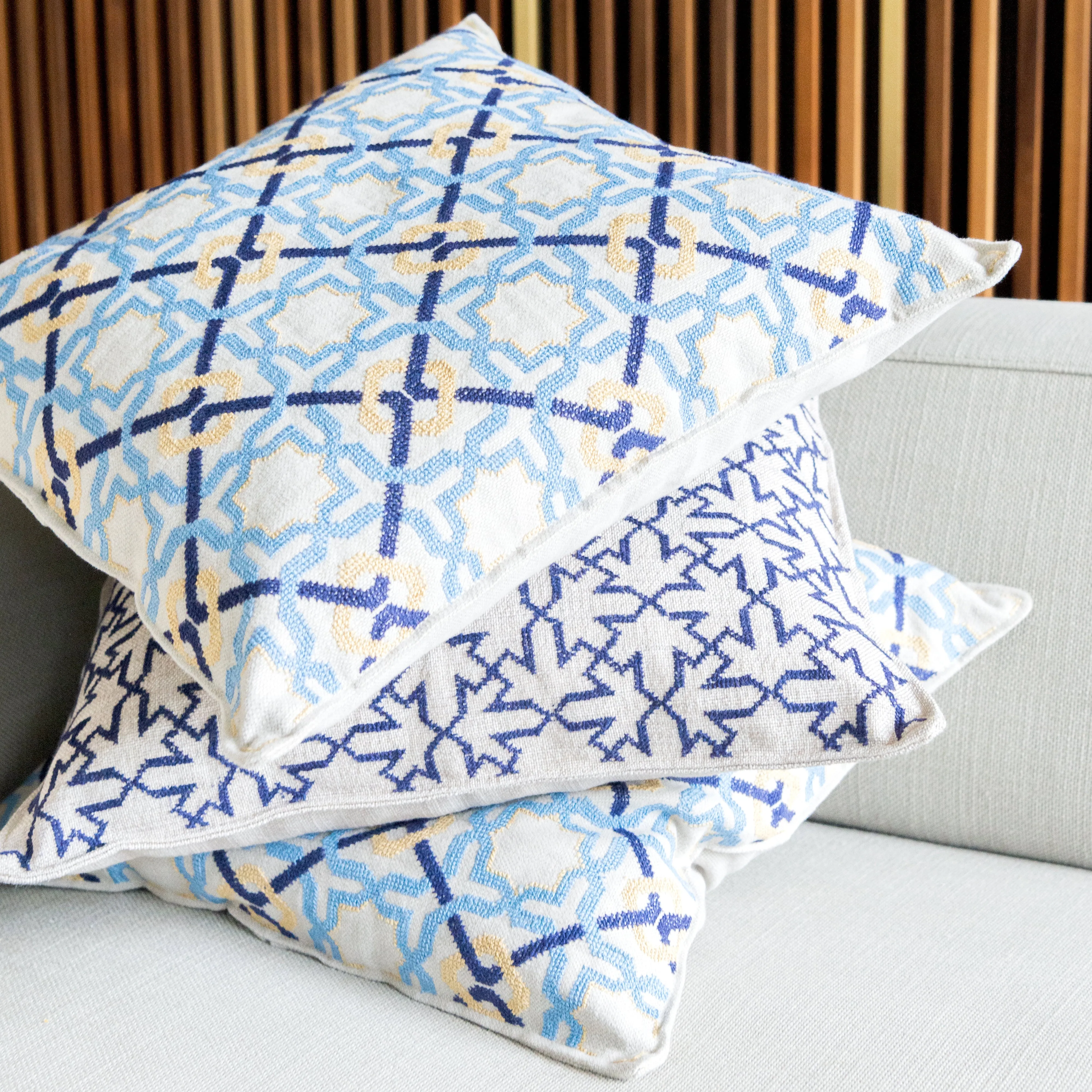 LINEN & COTTON CUSHION COVER ALHAMBRA