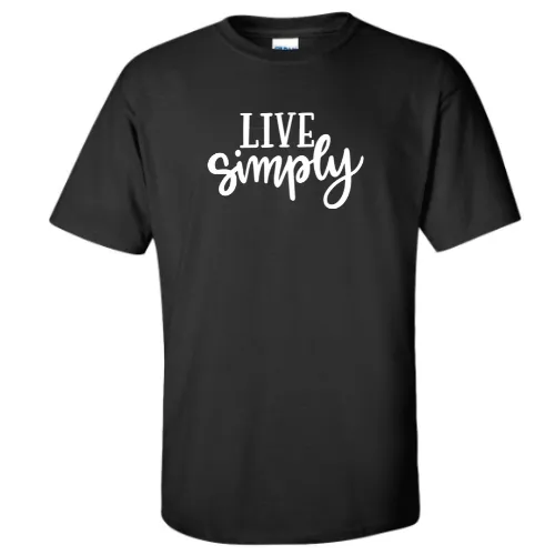 Live Simply Graphic Tee