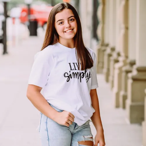 Live Simply Graphic Tee