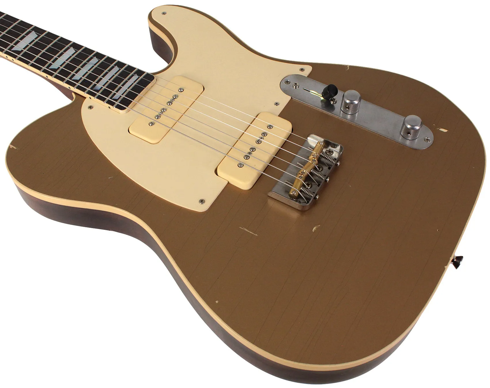 Nash T56 Guitar, Gold Top, Light Aging