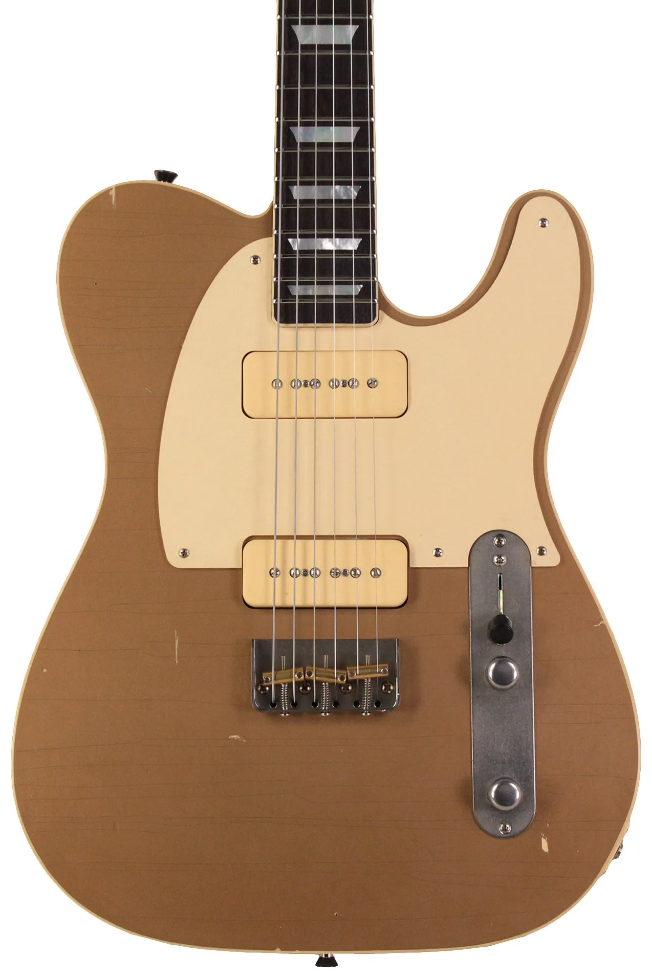 Nash T56 Guitar, Gold Top, Light Aging