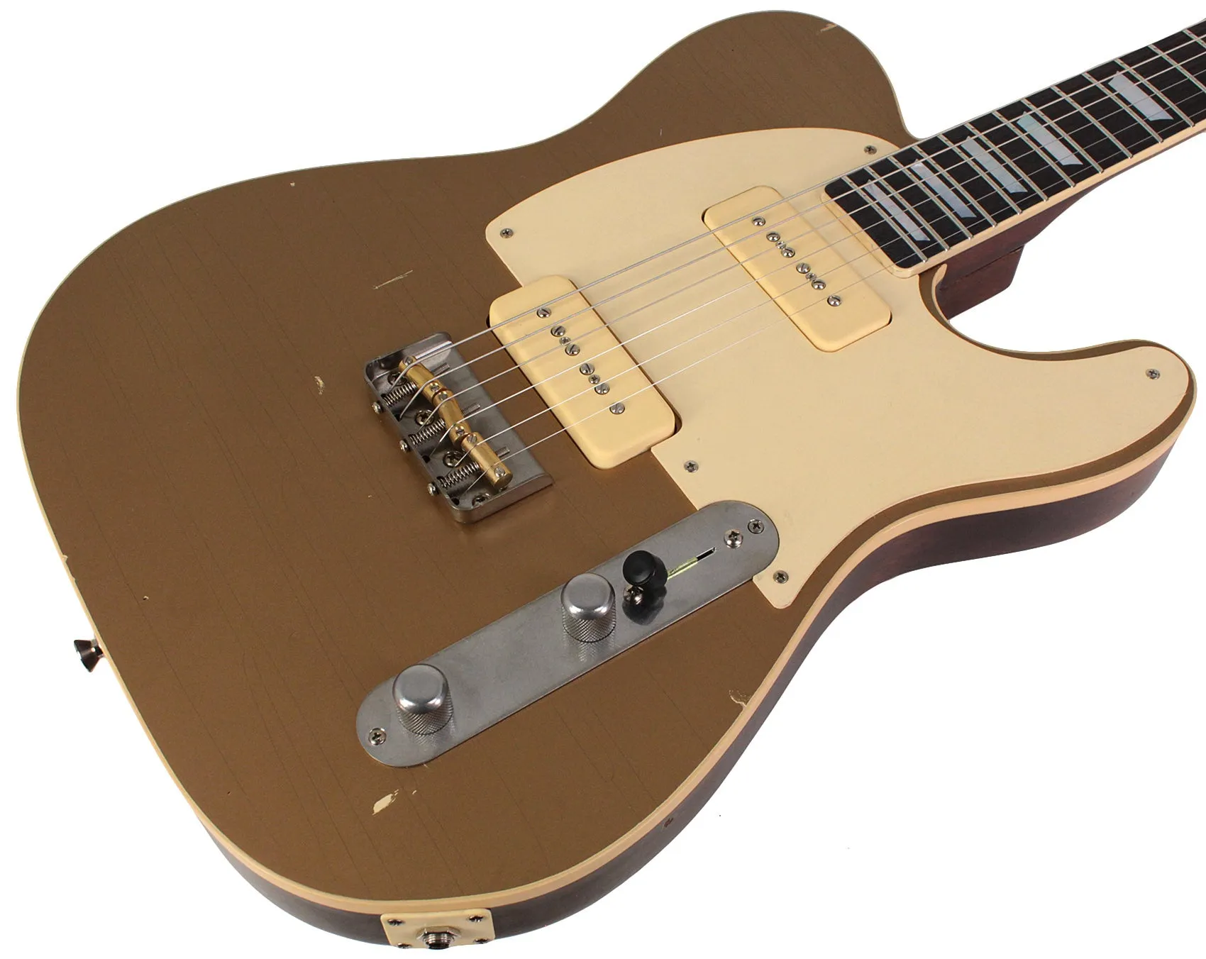 Nash T56 Guitar, Gold Top, Light Aging