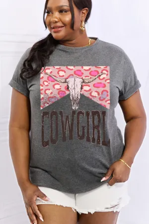 Simply Love Simply Love Full Size COWGIRL Graphic Cotton Tee