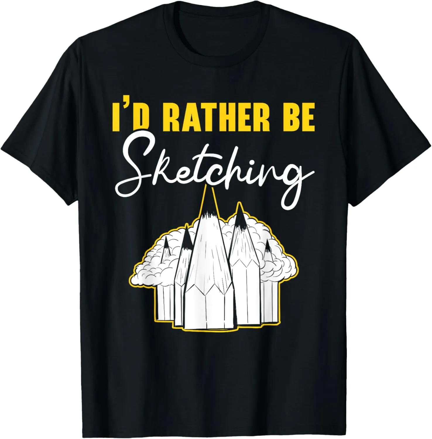 Sketching Drawing Doodling Pencil Draw Sketch Artist T-Shirt
