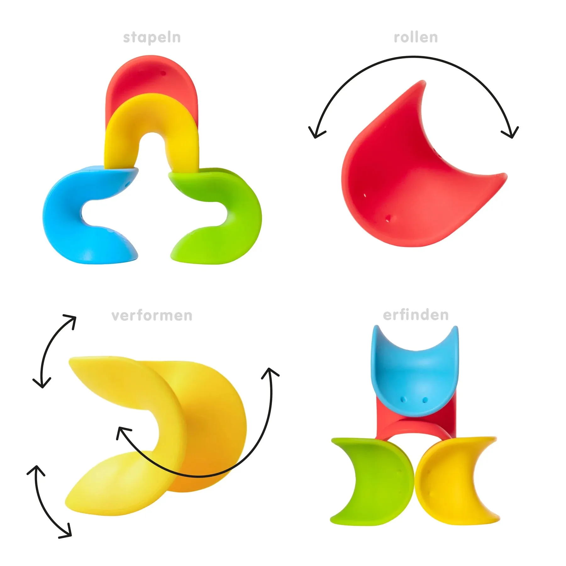 Ulu: Elastic Fidget and Wobble Toy 4pc