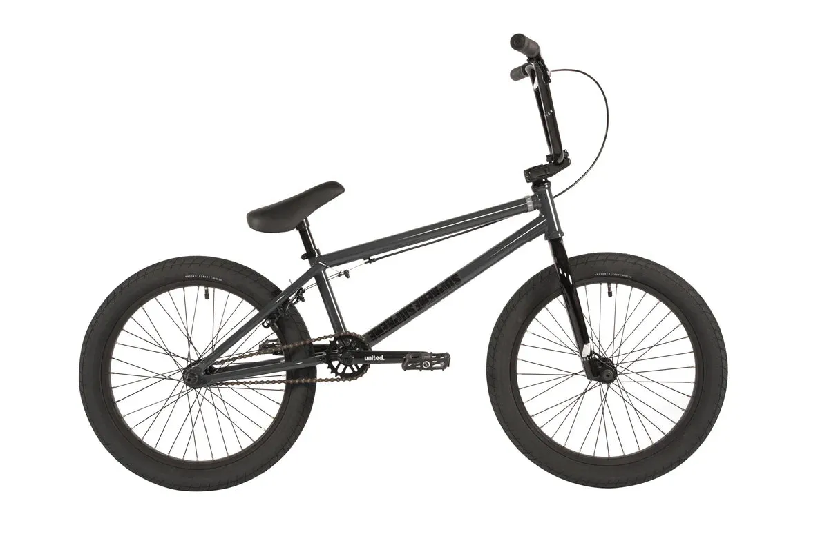United Supreme 20.5" Complete BMX Bike - Gloss Graphite